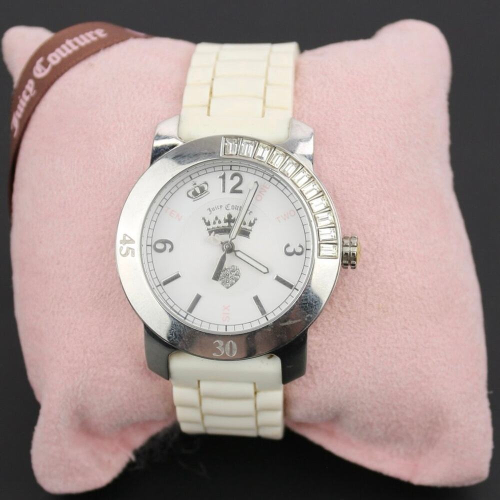 Juicy Couture BFF White Dial Watch
